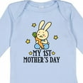 thumbnail image 4 of Inktastic My 1st Mothers Day Boys Boys Long Sleeve Baby Bodysuit, 4 of 5