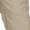 Khaki B, variant on Men's Warm Fleece Lined Casual Pants - Straight Leg, Size 2XL Khaki, Elastic Drawstring Waist, Zippered Pockets, 100% Polyester for Fall Winter
