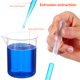 thumbnail image 2 of 1 juego de probetas graduadas de plástico, vasos con pipetas de transferencia y cepillos para tubos de ensayo, herramientas de medición para laboratorio de ciencias., 2 of 6