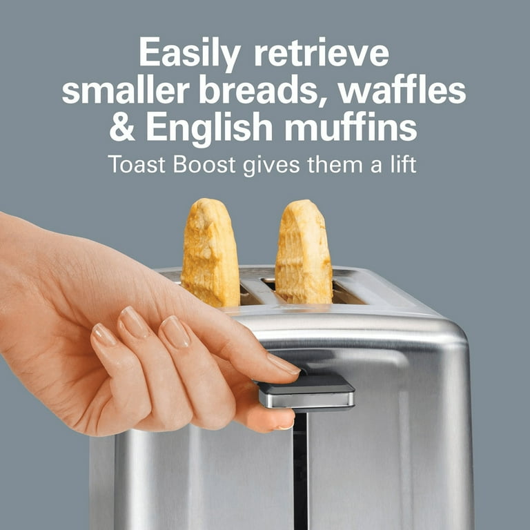 Hamilton Beach 2 Slice Brushed Stainless Steel Toaster - Walmart.com