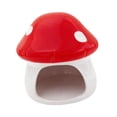 thumbnail image 2 of S SERENABLE Ceramic Hamster House Sturdy Cave for Chinchilla Dwarf Hamster Small Animals Red, 2 of 9