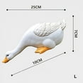 thumbnail image 1 of Simulation Duck Statue Cute Resin Animals Ornament Creative Outdoor Landscape Decor for Garden Courtyard Lawn(L), 1 of 3