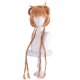 thumbnail image 1 of Peluca corta para cosplay, rubia, trenzada, 90 cm, resistente al calor, sintética, 1 of 3