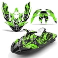 thumbnail image 2 of Wholesale Decals Jet Ski Graphics kit Sticker Decal Compatible with Sea-Doo Spark 3-up 2015-2018 - Reaper V2 Green, 2 of 4