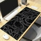 thumbnail image 5 of Alfombrilla de ratón para ordenador Gamer Strata Liquid Mousepad 900x400 XXL, alfombrilla grande para ratón en blanco y negro, alfombra para escritorio de PC, alfombrilla para teclado, 5 of 5