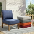 thumbnail image 2 of Unnifurnzi Patio Chair Cushions-22 x 24 x 6 Inch Outdoor Furniture Cushion with Water Resistant & Removable Cover Outdoor Chair Cushion for Outdoor Furniture Sofa Couch-Blue, 2 of 7