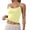 Yellow, variant on Xijirk Tank Tops Slim Fit Camisole Sleeveless Tank Top for Layering Outerwear Stretchy Comfortable Basic Casual Wear Camisole Tops for Women,Yellow,S