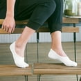 thumbnail image 4 of AMITOFO No Show Socks for Women Cotton Invisible Liner Socks No Slip Socks with Gel Tab,8 Pairs, 4 of 6