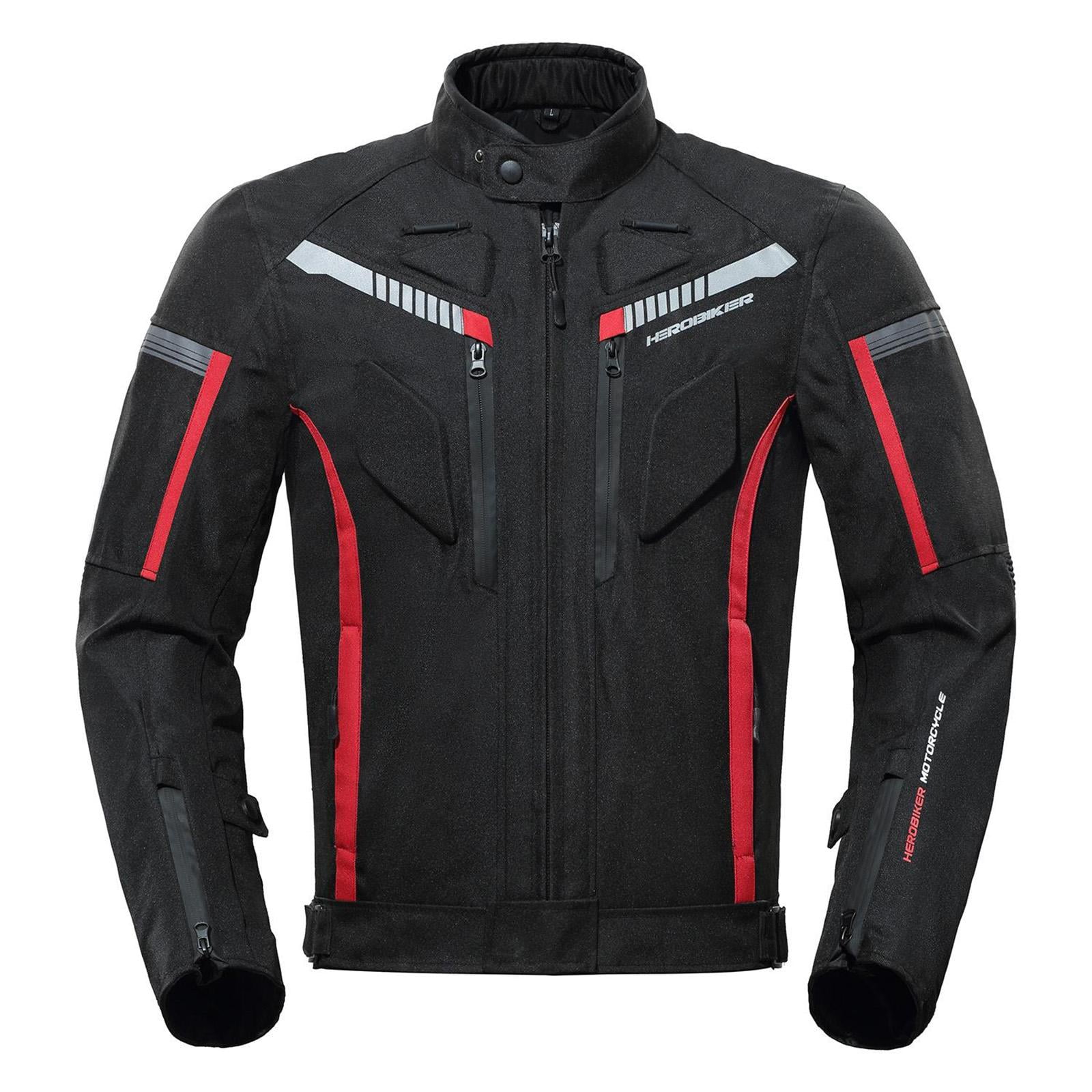 funtasica Waterproof Clothing 600D Motorcycle Jacket for Men Dual