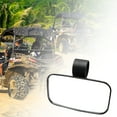 thumbnail image 4 of 1.5-1.75-2-inch Universal Rearview Mirror Large View Rotating Convex Side View Mirror for UTV/ATV, 4 of 6