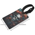 thumbnail image 2 of Sikiie Butterfly Flower Skull Luggage Tags Privacy Cover ID Label Suitcase Tags Identifiers For School Bags,Suitcases, 2 of 7