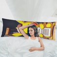 thumbnail image 4 of Funda de almohada Pokémon, funda de almohada larga de cuerpo entero, almohada de compañero de juegos para niños, cojín de sofá, muebles para el hogar, decoraciones de cama de 20" x 54", 4 of 5