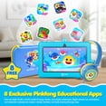 thumbnail image 4 of Pinkfong Baby Shark Kids Tablet Bundle, 7 inch 32GB, Headphones and Case, 4 of 9
