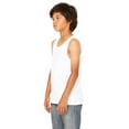 thumbnail image 4 of CN 3480Y YOUTH JERSEY TANK (WHITE S), 4 of 4