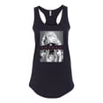 thumbnail image 2 of Wild Bobby, Marilyn Savage Bandana, Streetwear, Ladies Racerback Tank Top, Black, X-Large, 2 of 4