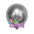 thumbnail image 1 of COLORS GLOBOS 12 pulgadas PLATA CROMO Bolsa con 50 piezas para fiesta y decoración, 1 of 3