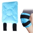 thumbnail image 1 of Yinguo Ice Pack for Knee Pain Relief, Reusable Gel Ice Wrap for Leg Injuries, Swelling, Knee Replacement Surgery, Cold Compress Therapy for Arthritis, Meniscus Tear and ACL, Light Blue, 1 of 9