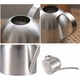 thumbnail image 4 of Regadera de acero inoxidable para plantas de interior de 1 l, regadera plateada para jardín, lata de metal de 1000 ml para riego preciso, 4 of 6