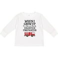 thumbnail image 3 of Inktastic Firefighter Volunteer Fireman Boys Long Sleeve Toddler T-Shirt, 3 of 5