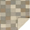 thumbnail image 3 of VHC Brands Sawyer Mill 3 Piece Grey Tan Khaki Quilted Set, California King, 3 of 6
