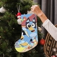 thumbnail image 5 of Defioc Bluey for Christmas Stockings 18" Personalized Holiday Stocking for Family, Farmhouse Decor, Xmas Tree Decoration, 1 Pack, 5 of 7