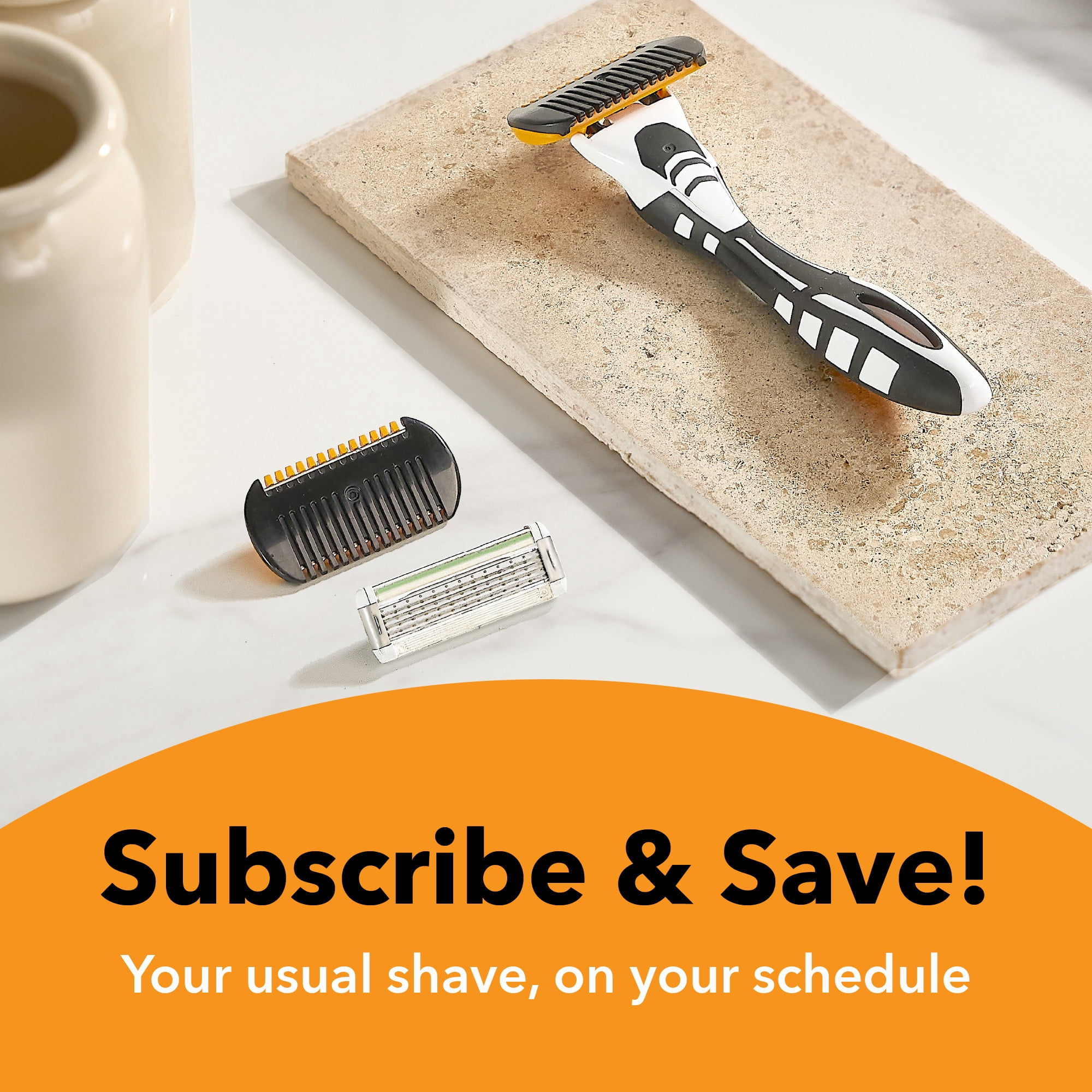 BIC Flex 5 Trim and Shave Men's Trimmer Refills, 8 Trimmer Refills