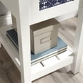 thumbnail image 5 of Home Square 2-Piece Set with Writing Desk and 3-Shelf Bookcase in Soft White, 5 of 21