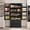 71"-Black, variant on Pantry Storage Cabinet, Asofer 47" kitchen Storage Cupboard w/ 2 Doors, 8 Shelves & 2 Drawers for Dining Room - White