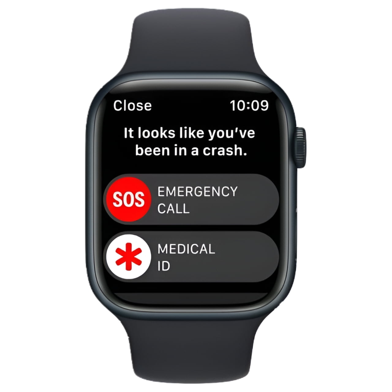 Restored Apple Watch Gen 8 Series 8 45mm Midnight Aluminum - Midnight Sport Band MNUJ3LL/A (Refurbished)