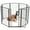 27*48 in 8 pieces, variant on Dog Playpen,48 inch(H)/40inch(H)8 /16 Panels Dog Fence Indoor/Outdoor ,Heavy Duty Metal Pet Puppy Exercise Pen, Wide Door Low Threshold,Portable Pet Playpen for Rv Camping Garden Yard