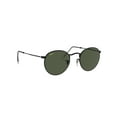 thumbnail image 6 of Ray-Ban sunglasses RB3447 Round Metal (919931) black with g-15 green lenses, 53mm, 6 of 6