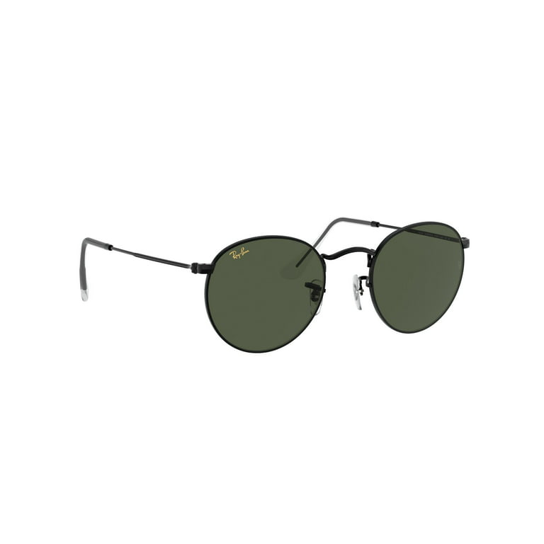 Sunglasses Ray-Ban Round Metal Black G-15 RB3447 9199/31 53-21 in