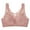 Pink, variant on Yyeselk Women's Floral Lace Bra Push Up No Underwire Bras Full Coverage Breathable Bra Wireless Comfort Everyday Bra Black 44/100