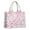 Pink Breast Cancer-3, variant on Large Capacity Tote Bag,Pink Breast Cancer and Love Handbag Fashion Luxury Tote Bag,15.7"x13"x 5.1" Inches,Laptop Compatible