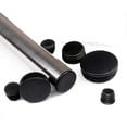 thumbnail image 4 of 10pcs Pvc Round Pipe Plug Black 10-76mm Inner Hole Dust Cover Furniture Leg Plug Chair Blanking End Caps Protector Hardware A, 4 of 5