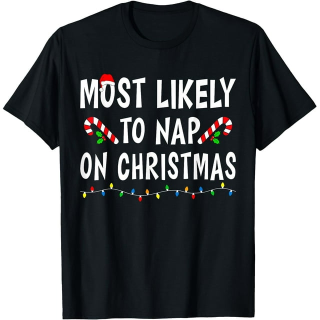 T-Shirt Assorti Drôle de Noël pour la Famille - comme sur l'Image - m