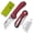 Burgundy, variant on CIVIVI Elementum Utility Pocket Knife Box Cutter Set with 3Pcs Extra Razor Blades C23039B-3