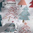 thumbnail image 2 of Christmas Shower Curtains for Bathroom Christmas Tree Shower Curtain Winter Xmas Tree Snowflake Pattern Bathroom Decor Washable Durable Fabric Shower Curtains 72x72 inch, 2 of 6