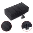thumbnail image 4 of Riñoneras tácticas Molle para cinturón, paquete de 2, bolsillos para teléfono y campamento Negro, 4 of 9