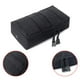 thumbnail image 4 of Riñoneras tácticas Molle para cinturón, paquete de 2, bolsillos para teléfono y campamento Negro, 4 of 9
