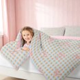 thumbnail image 3 of Erosebridal Pink Plaid Bow Tartan Twin Comforter Sets for Girls, Girly Checkered Preppy Print Bedding Set, Pink Reversible 2-Piece 1 Comforter and 1 Pillowcase, 3 of 6
