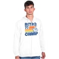 thumbnail image 5 of Retro 77 Old School Video Gamer Zip Up Hoodie Men's Women's Brisco Brands L, 5 of 6