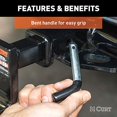 thumbnail image 4 of 1/2" Hitch Pin (1-1/4" Receiver, Zinc with Rubber Grip), 4 of 7