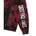 thumbnail image 3 of Scream Ghost Face Men's Ghost Face Lives Tie-Dye Adult Long Sleeve Graphic Print T-Shirt, 3 of 6