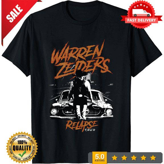 Rare Warren Zeiders Relapse Lies & Betrayal Tour 2025 T-Shirt, LIMITED EDITION-TH66777