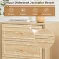 thumbnail image 5 of Wirrytor 3 Drawer  for Bedroom , Farmhouse Dresser with Storage Chests of Drawers with Full Extension Drawer Slides, Rustic Style, 5 of 9