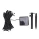 thumbnail image 1 of Desiderio Guirnaldas de luces solares decorativas 100 LED 8 modos IP65 impermeable 39,4 pies Cadena de luces solares para jardín al aire libre, 1 of 6