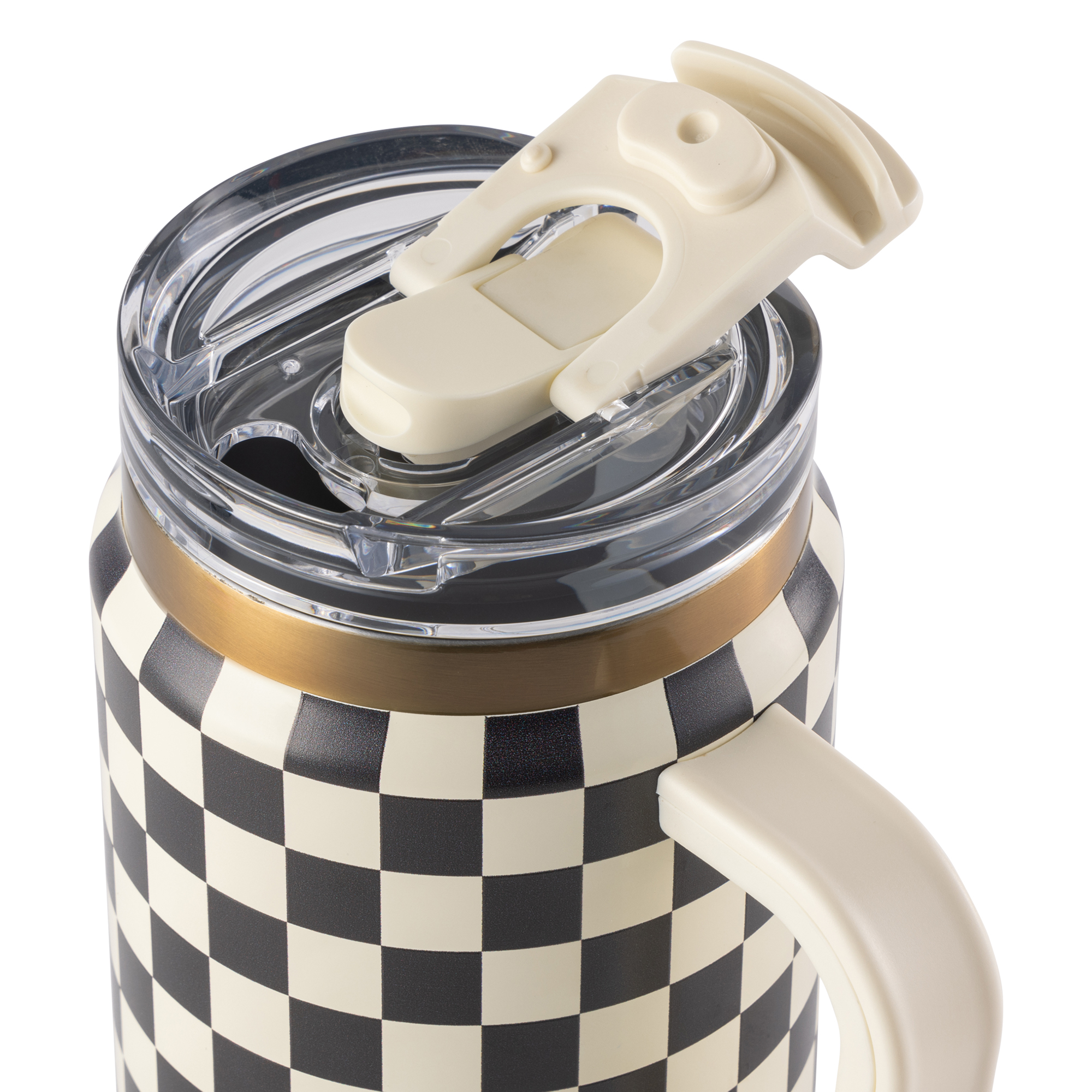 Thyme & Table Luna 32 oz Stainless Steel Tumbler with Handle photo 5