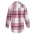 thumbnail image 7 of njshnmn Shackets For Women 2023 Long Sleeve Shackets Womens Button Down Coats Blouse, XXL, 7 of 7