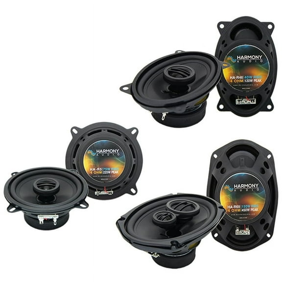 Cadillac Coupe DeVille 1985-1987 OEM Speaker Upgrade Harmony Speakers Package